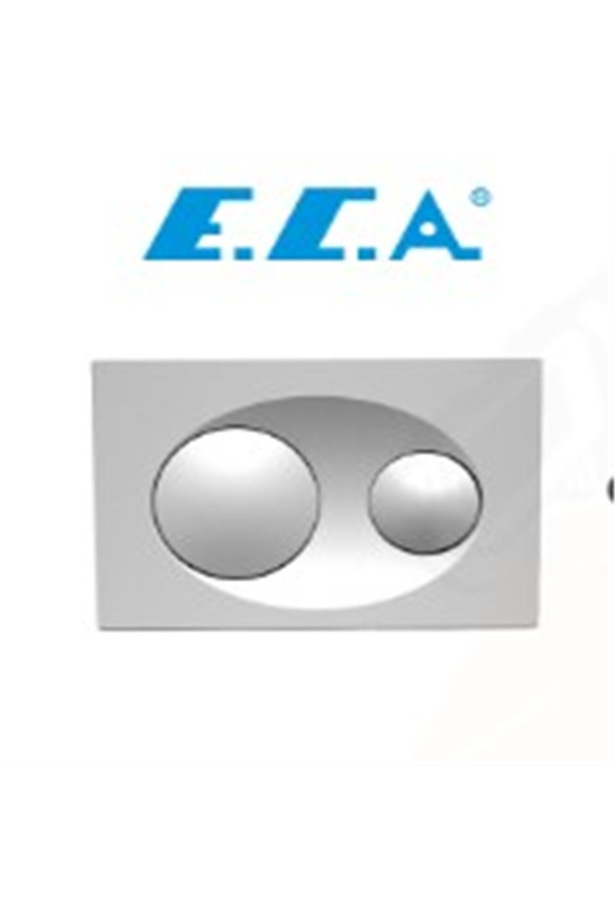 Serel 8 Cm Smooth Gömme Rezervuar+mat Buton Seti