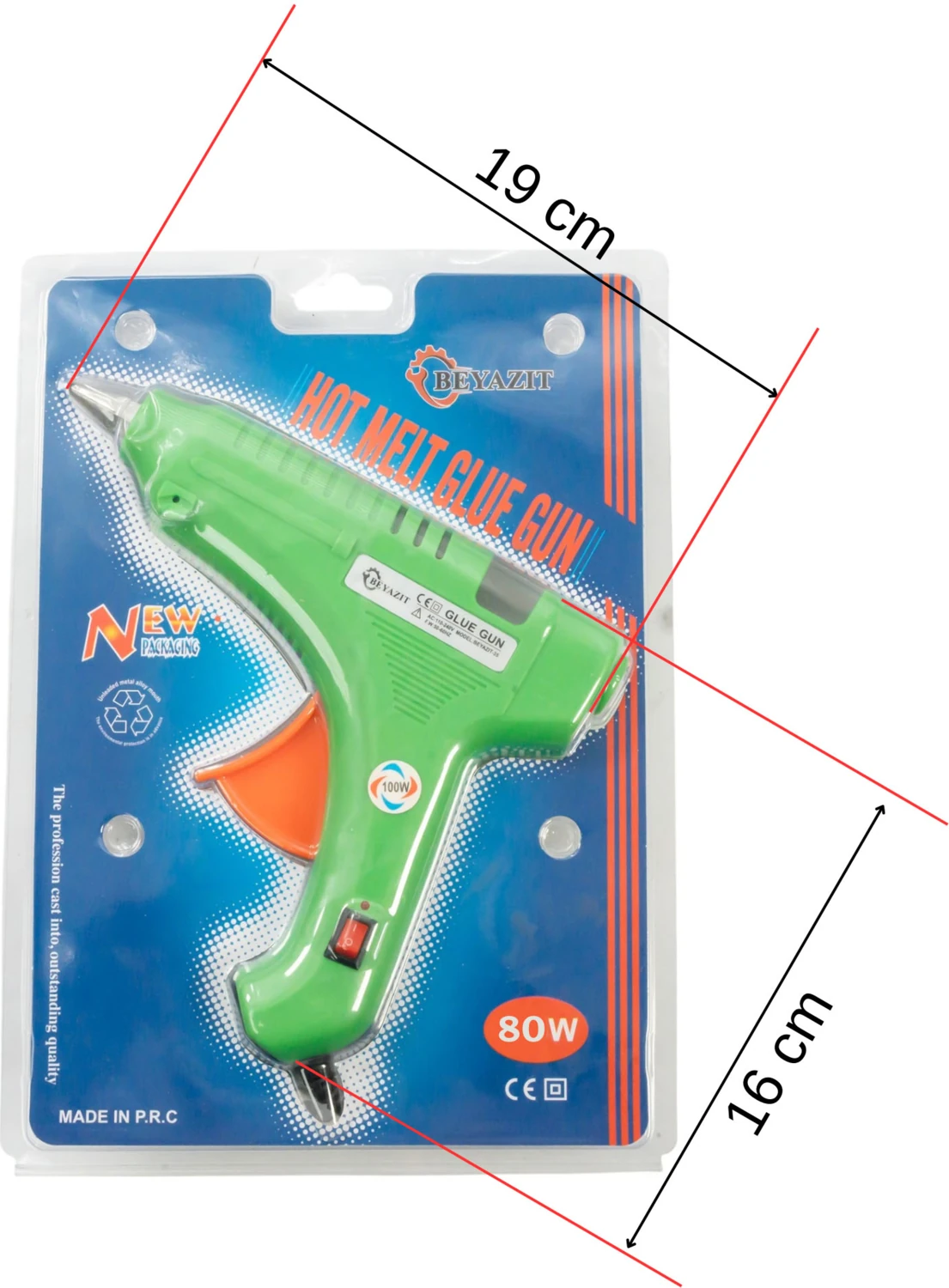 Boyasız Göçük Düzeltme Sıcak Silikon Tabancası, Pdr Silikon Tabancası – 20X17 cm