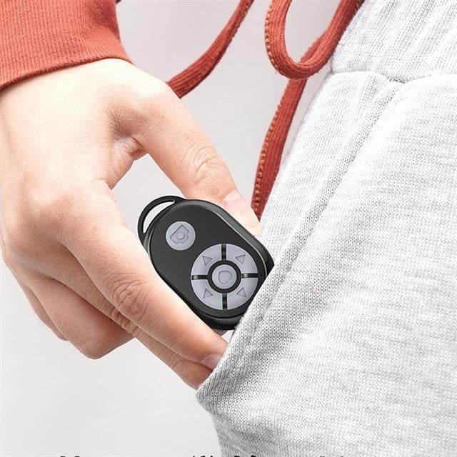 Ios/androıd Cep Telefonu Uyumlu Siyah Bluetooth Kumanda (4944)