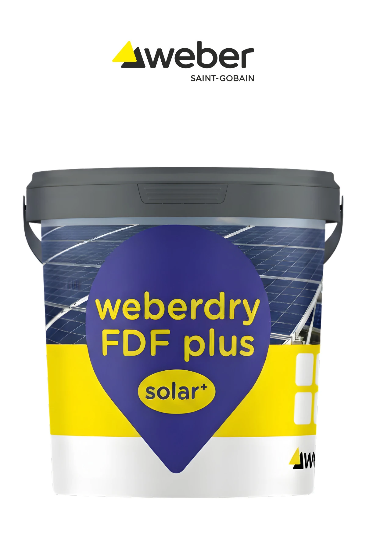 Dry Fdf Plus Solar + 20 Kg Beyaz | UV Dayanımlı, Elastomerik Çatı Teras Su Yalıtım Malzemesi