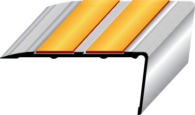 Alüminyum Merdiven Profili 75x32mm (19mm Titan Kaydırmaz Bant) BOY3m