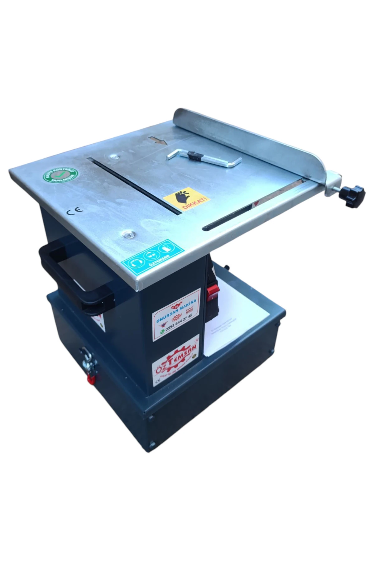 Tozsuz Laminat Parke Kesme Makinesi Düz Kesim 1.5hp 250lik (TESTERESİZ)Özel Üretim