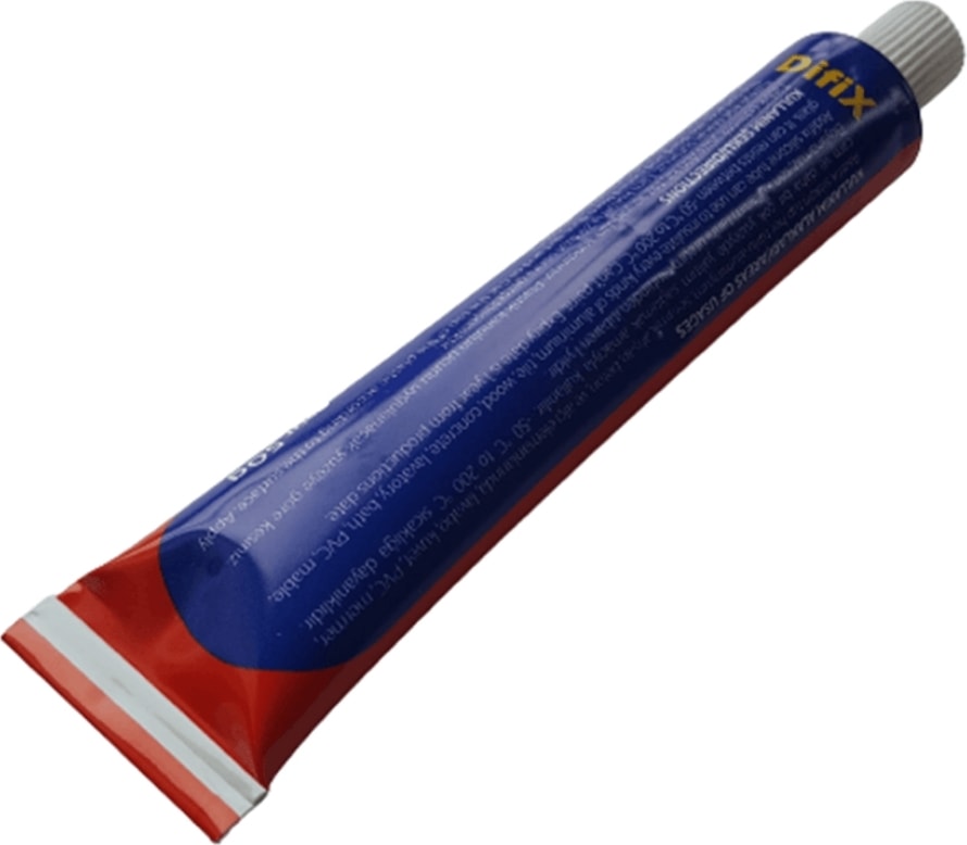 Difix | Silikon Tüp, 50 Gr, Şeffaf Suya ve Isıya Dayanıklı, Çok Amaçlı Yapıştırıcı