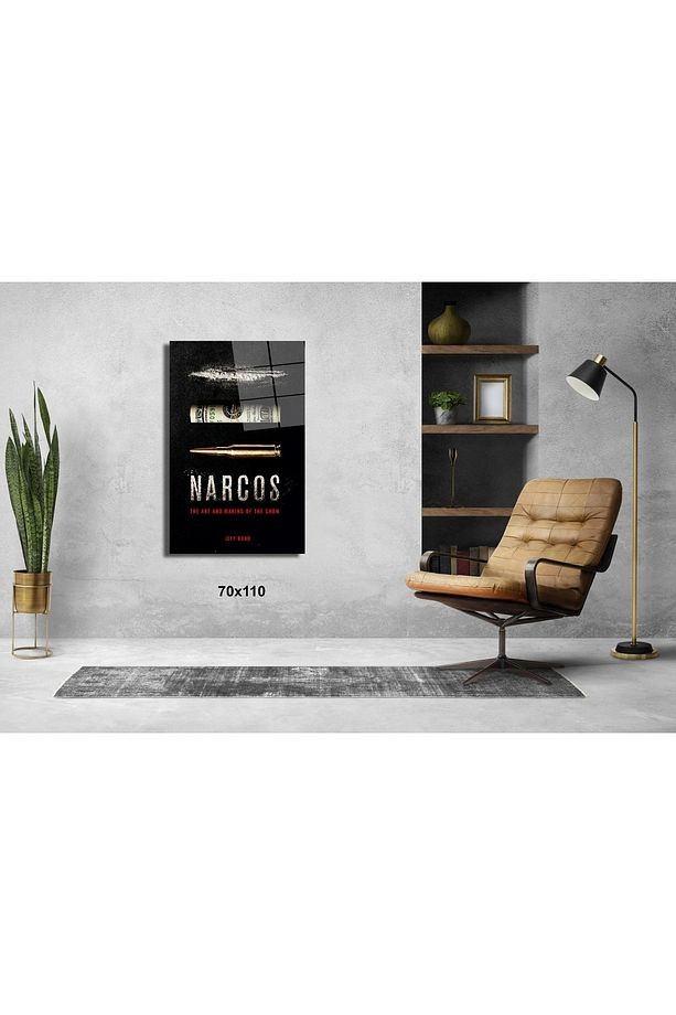 Narcos Sinema Ve Ünlüler Cam Tablo #PCT0902