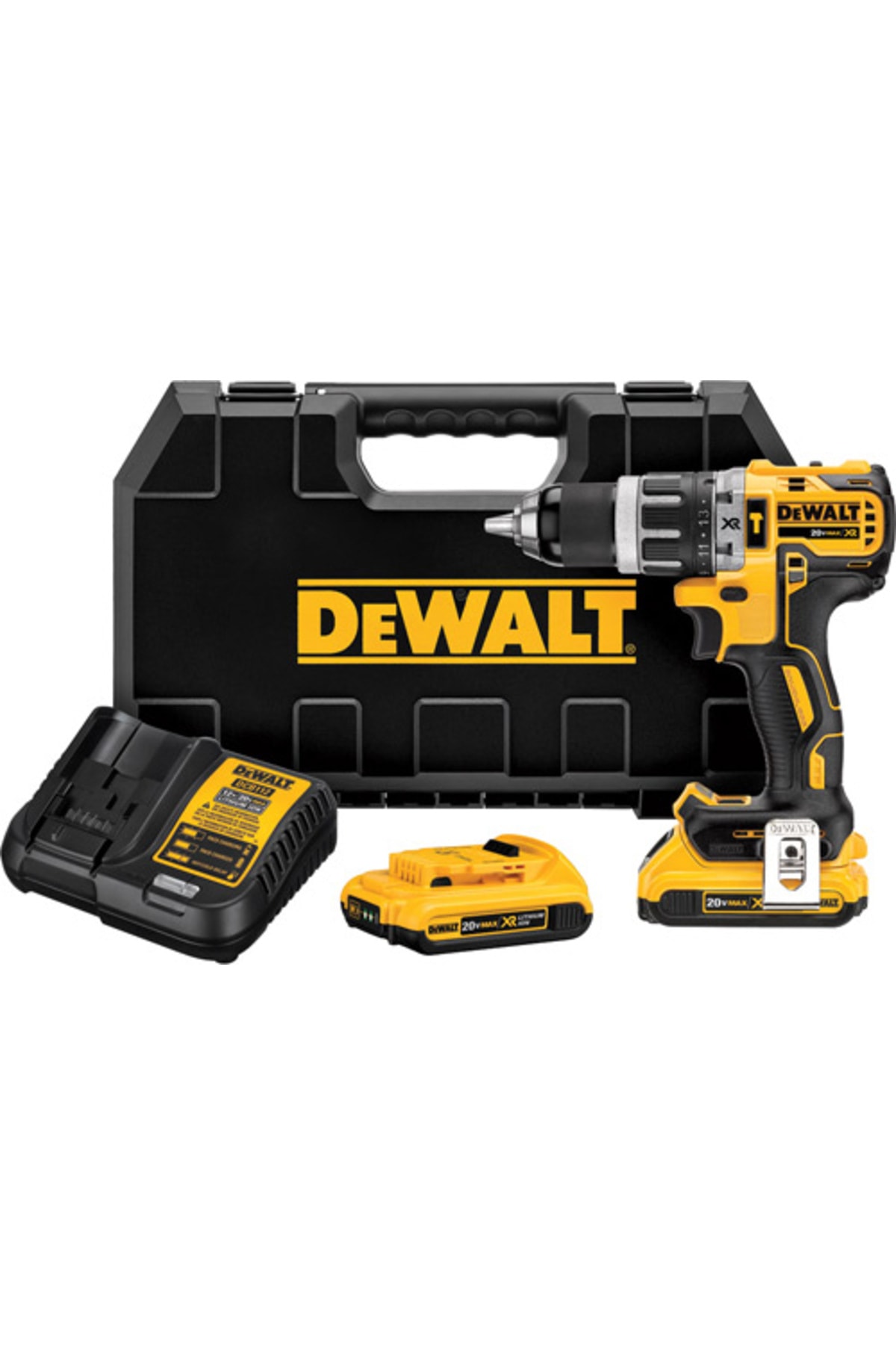 DEWALT Dcd796d2 Darbeli Vidalama Matkabı Şarjlı 18 Volt 2.0ah 70nm Tork