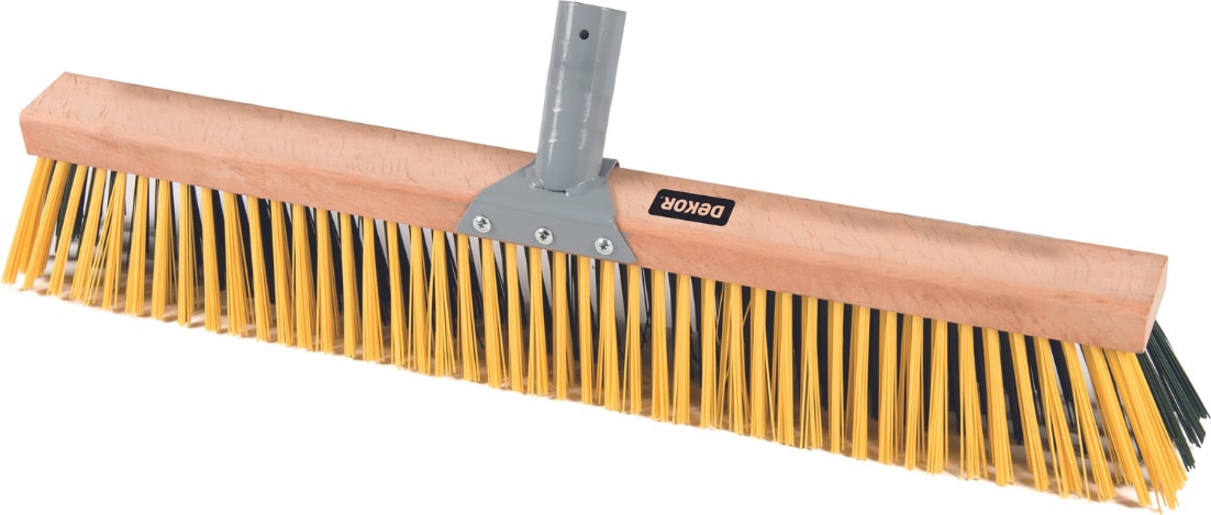 DEKOR Ahşap Bahçe Fırçası 50 cm
