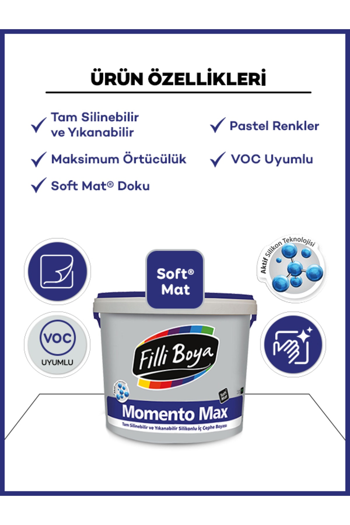 Momento Max Soft Mat 100 ml Yudum 220 Ilham Paketi