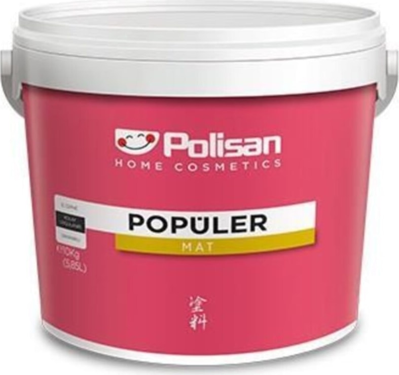 Popüler Plastik Boya 10 kg / 5,85 Lt 4240 Elegan Somon Cİ-7111