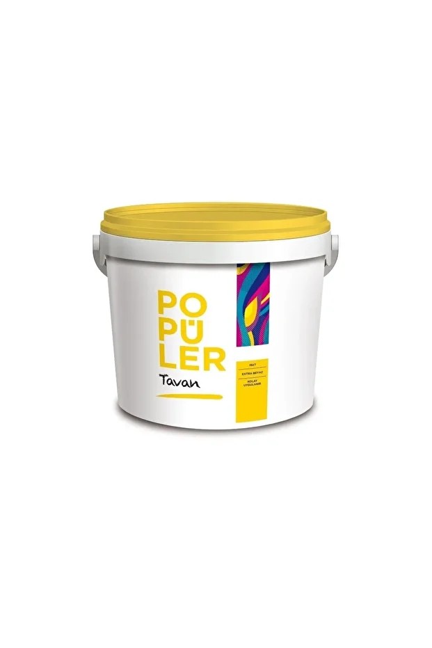 Popüler Tavan Boyası Beyaz 17,5 Kg