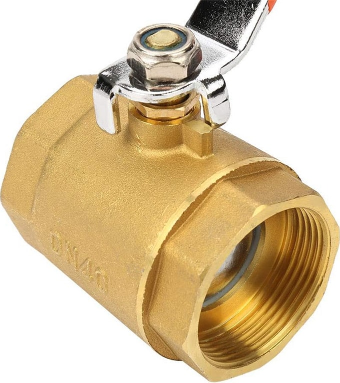 Adet Vana Dişli Vana Pirinç Boru Vana DN40 1-1/2bsp 1.6mpa Su Petrol Gaz Için (Yurt Dışından)