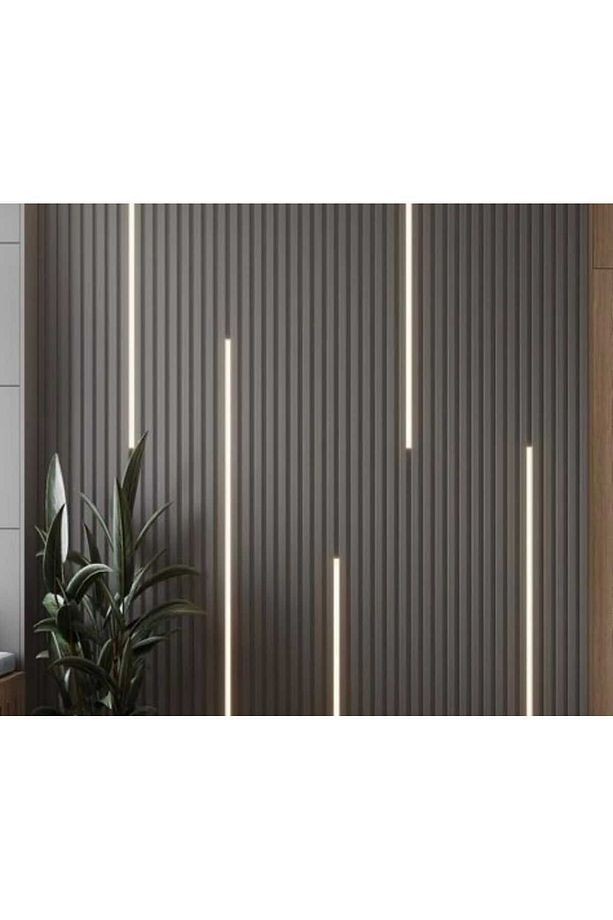 Antalya Yıldız Duvar Lambri Profili Lb 3783 Duvar Profili Soft Touch Fırtına Gri