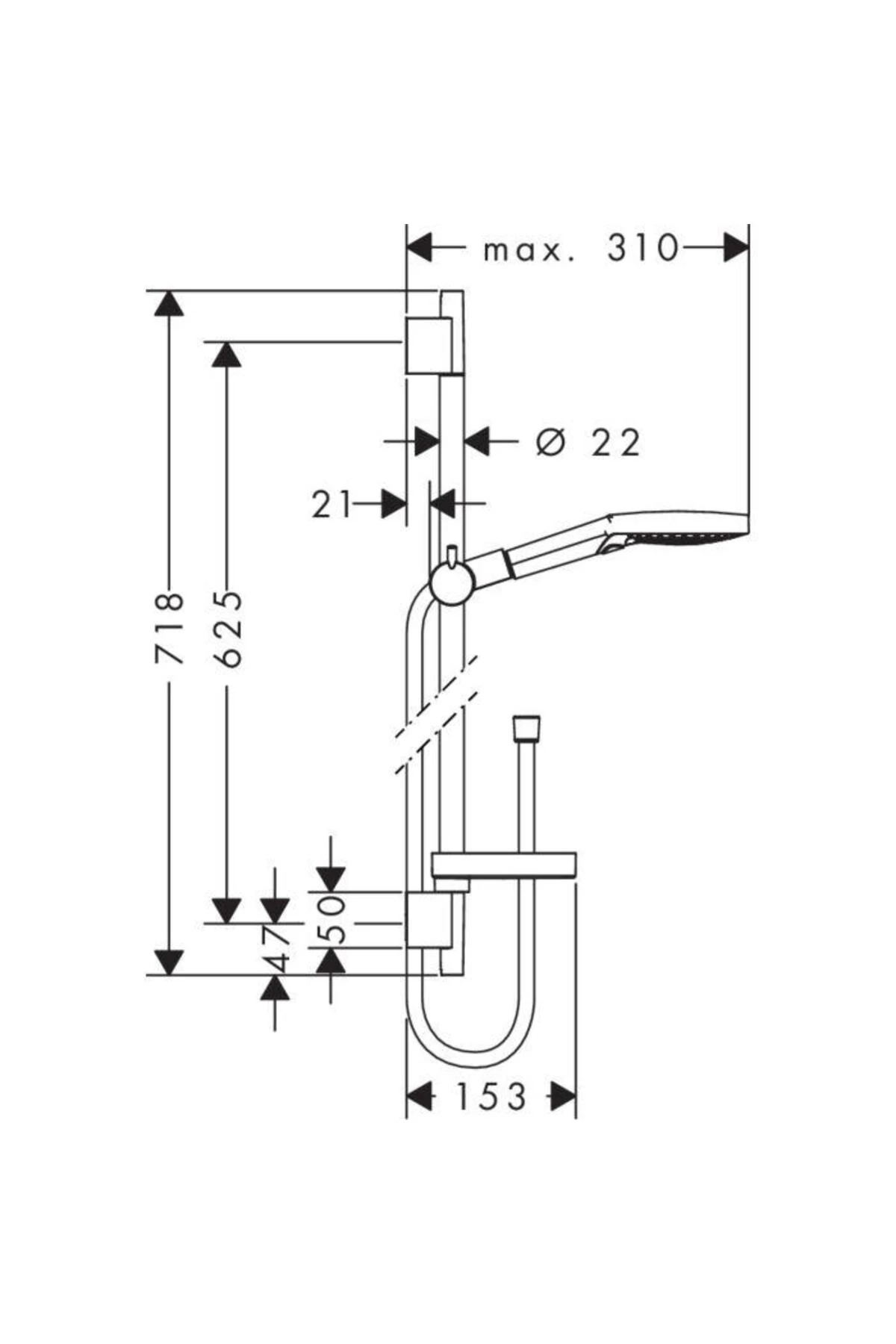 Raindance Select S 120 3jet 0 65 M Unica S Tij Ile Duş Seti Krom