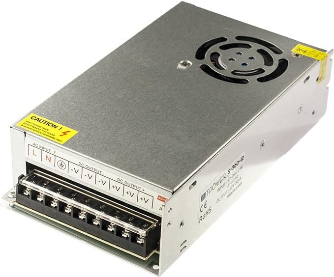 12V 30A Metal Kasa Adaptör - LED Driver