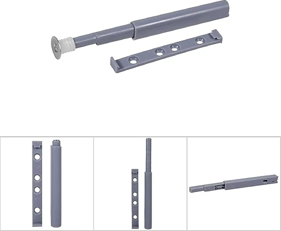 Açık Kapaklı Damper Sistemi,10 Adet/paket Abs Kasa Dolap Kapısı Çekmece Menteşesi Push To Open Sistemi Damper Tampon Yakalama(Magnetic Head)