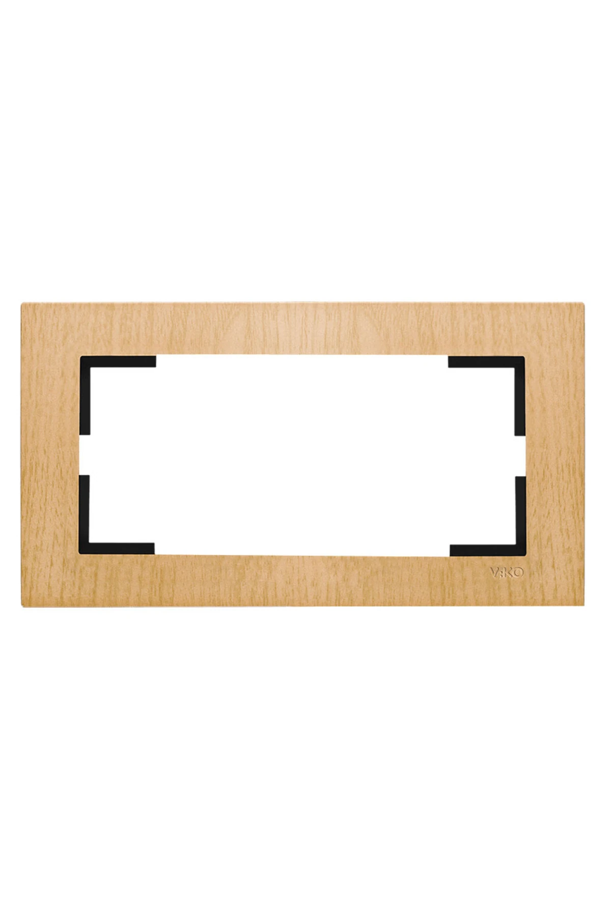 Viko 92191329 Novella Kayın Ikili Sıvaaltı Çerçeve