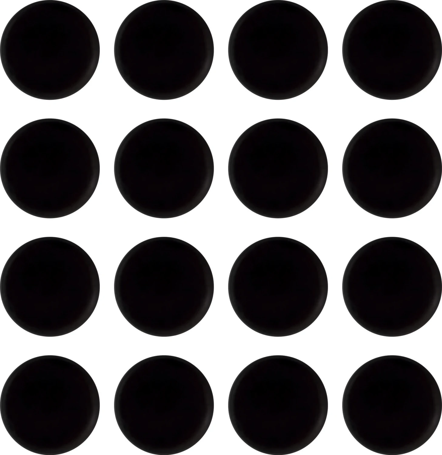 Çelik Kapı Vida Gizleme Tıpası - Siyah Renk