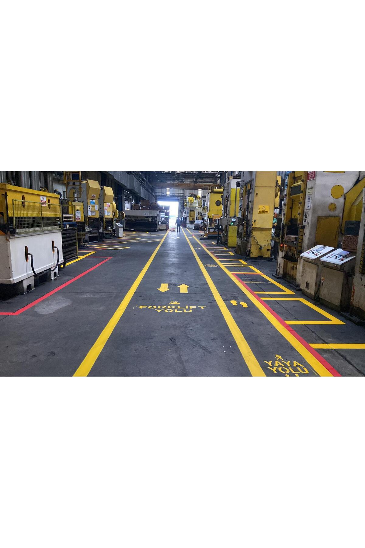 TEK KOMPONENTLİ AKRİLİK YOL ÇİZGİ BOYASI 10 KG