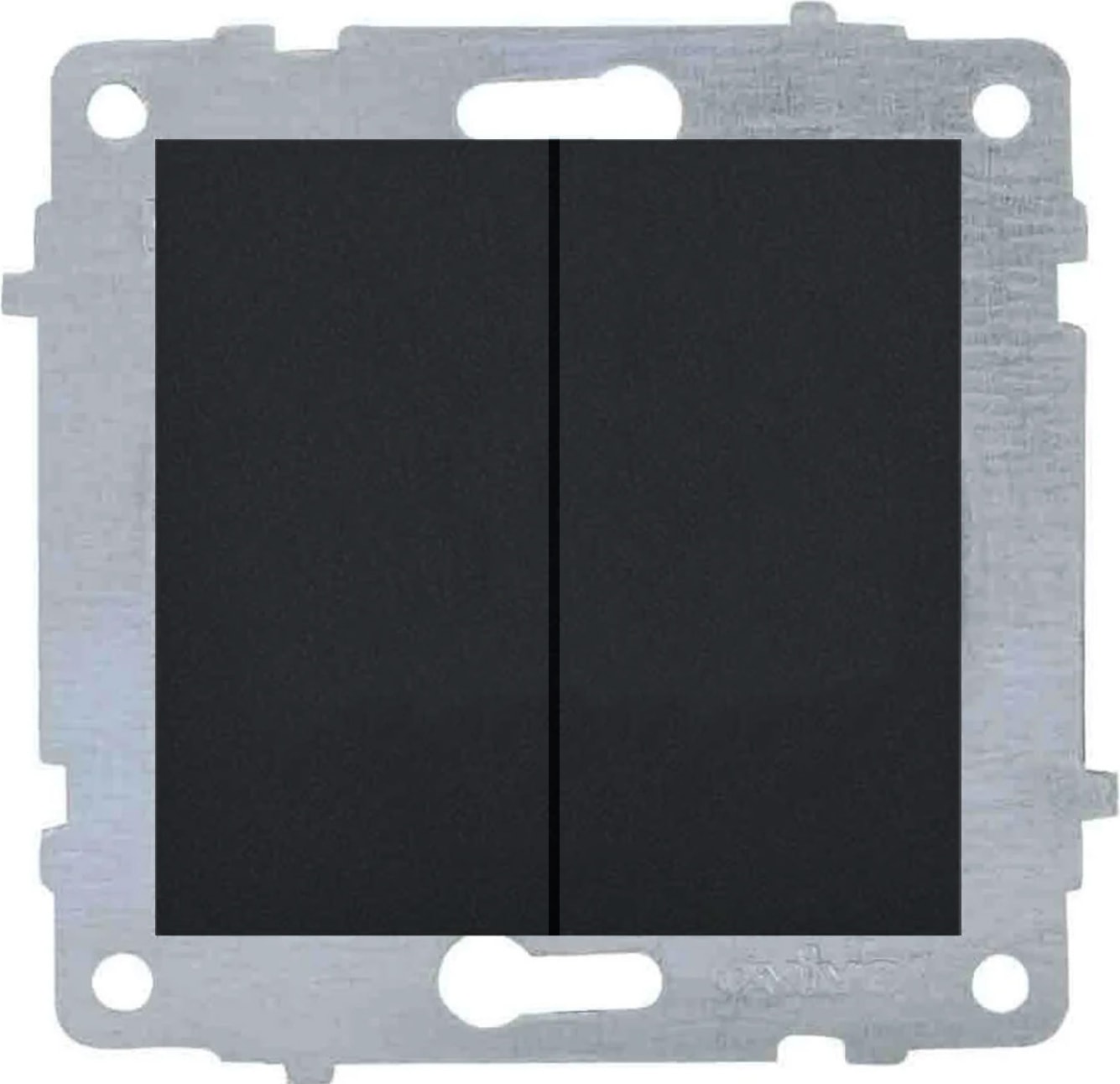 Grano Metalik Siyah Komütatör Anahtar