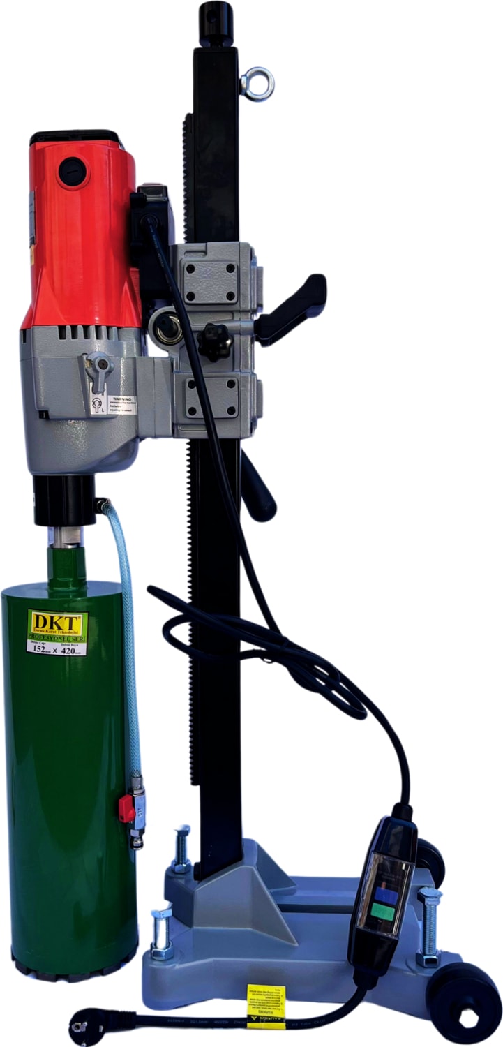 255C Sabit Sehpalı Karot Makinası 2800W 2 Vitesli