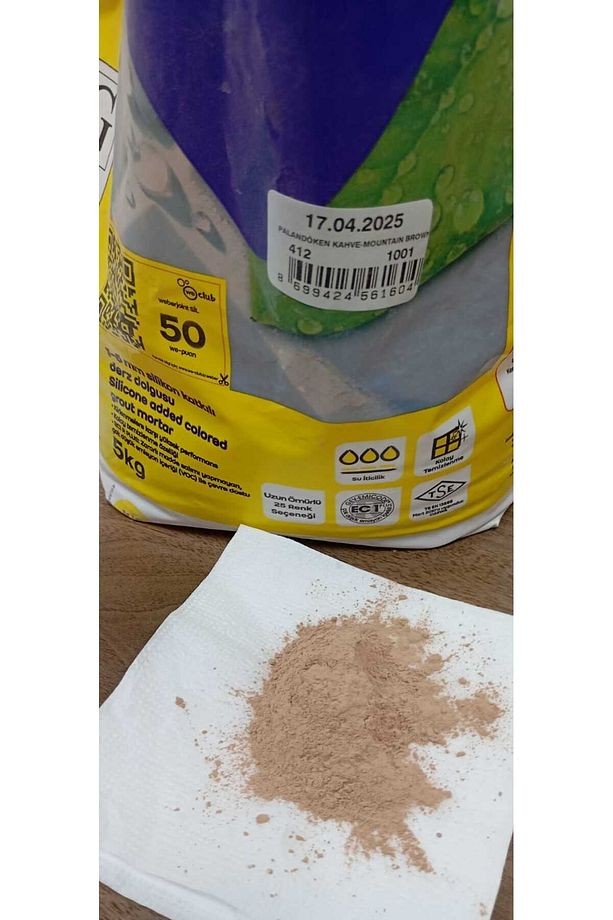 2 kg weber palandöken kahve derz dolgu