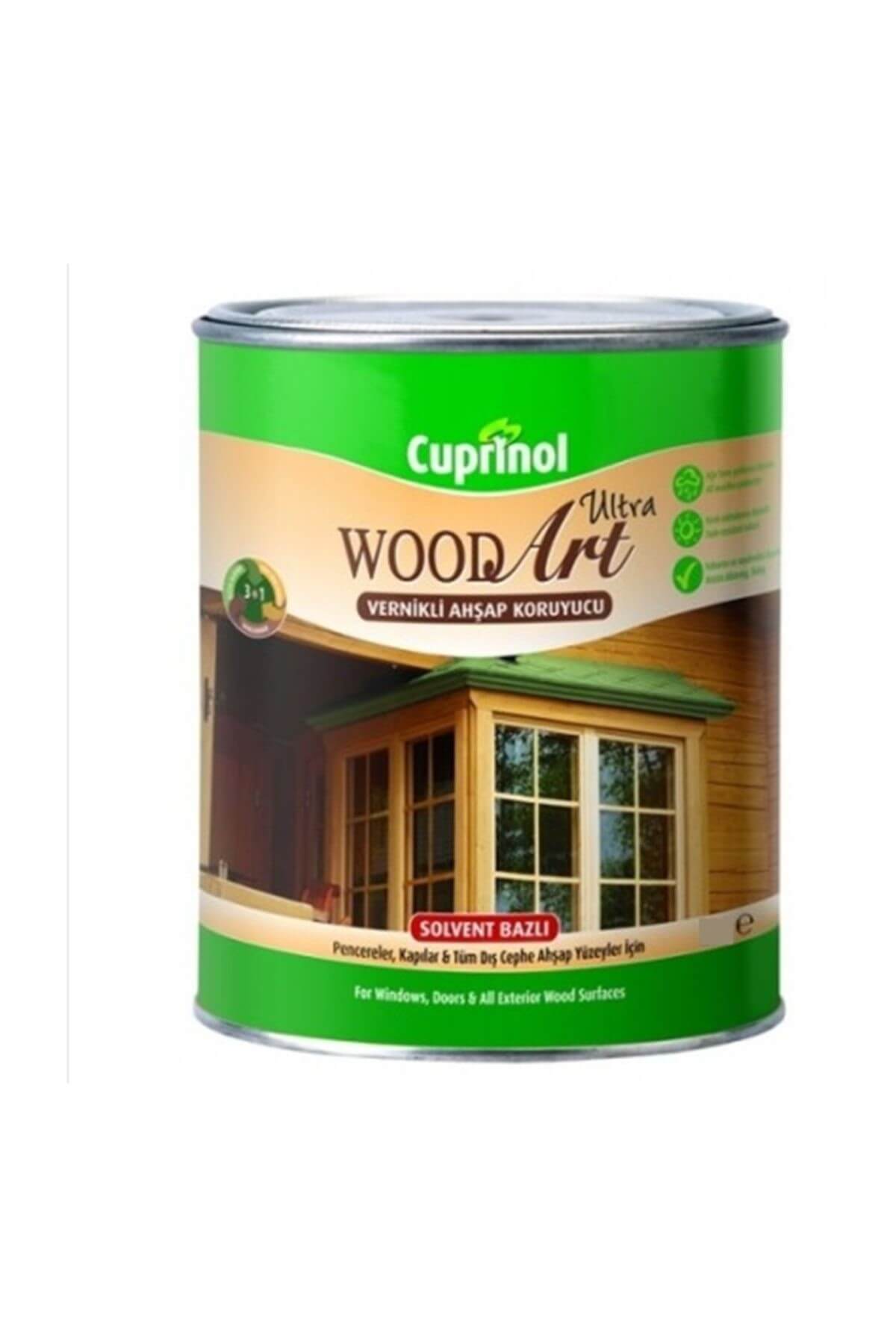 Cuprinol Wood Art Ultra Vernikli Ahşap Koruyucu Şeffaf 0.75 Lt