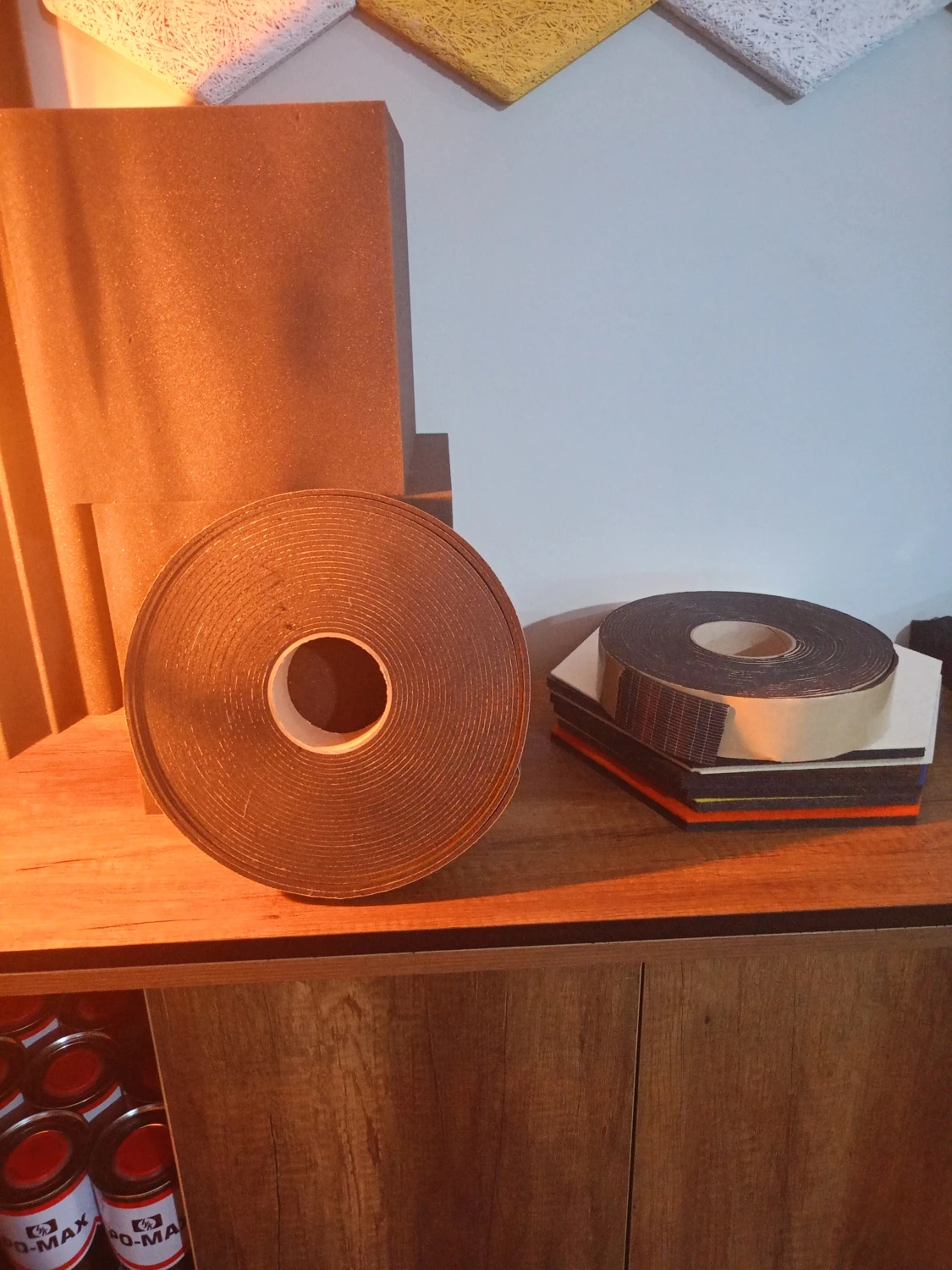 Oto Yalıtım Bandı Kauçuk 3 mm 5 cm 15 Metre