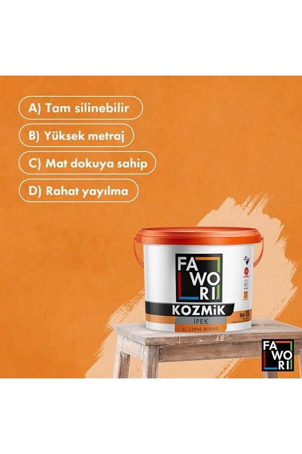 Kozmik İpek Silikonlu İç Cephe Boyası 15L-20KG