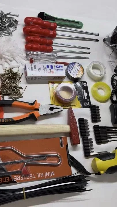 454 PARÇA DOLU TAKIM ÇANTASI AVADANLIK TAMİR SETİ