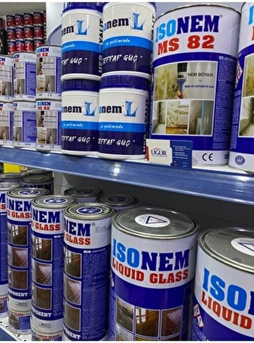L Şeffaf Güç Su Yalıtım Boyası 1 kg Elastik Yapı ile Tüm Yüzeyler için Uygun