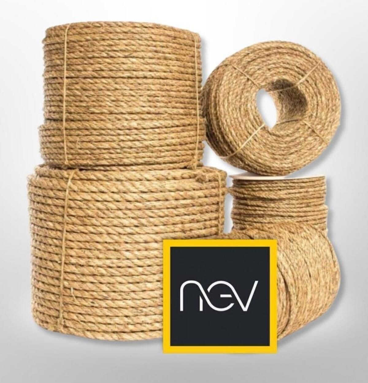 3 mm 40 Metre ( Jüt Halat Kendir Doğal Ip )