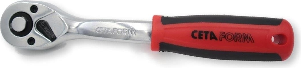 C01-14N 1/4'' Düğmeli Cırcır Kolu (Açılı Gövde)
