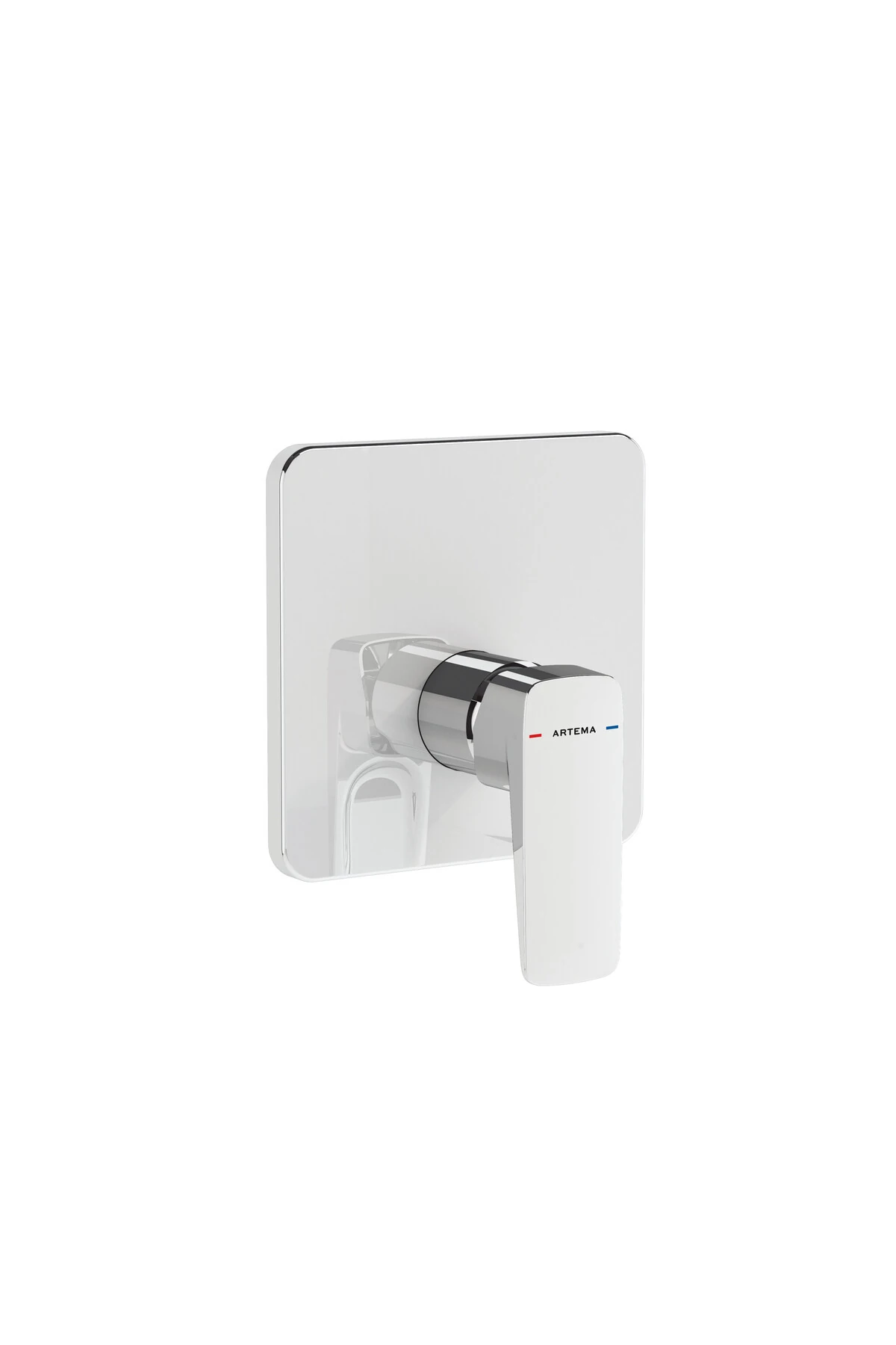 Artema Root Square A42827 Ankastre Duş Bataryası, Krom