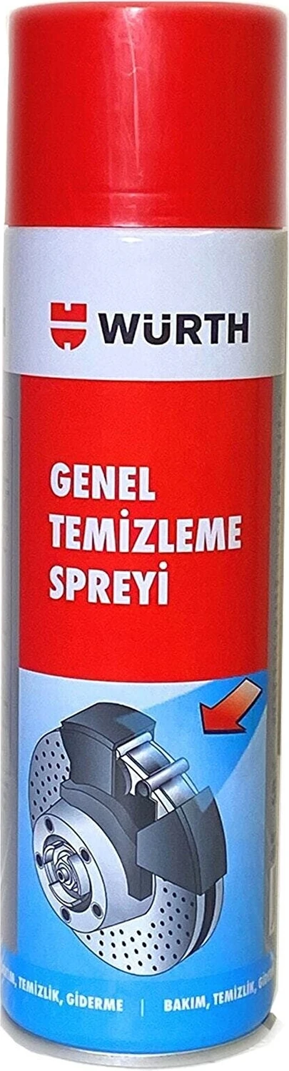 Genel Temizleme Spreyi - Fren ve Balata Temizleyici, Yüksek Malzeme Uyumluluğu, 500 ml, Tüm Araçlar İçin Uygun
