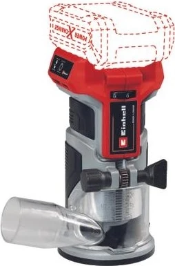 Professional Akülü Kenar Freze TP-ET 18 Li BL-Solo Power X-Change (18 V, Li-Ion, 40 mm Kaldırma Yüksekliği, Kömürsüz Motor, Akü ve Şarj Cihazı Dahil Değildir) - 4350412