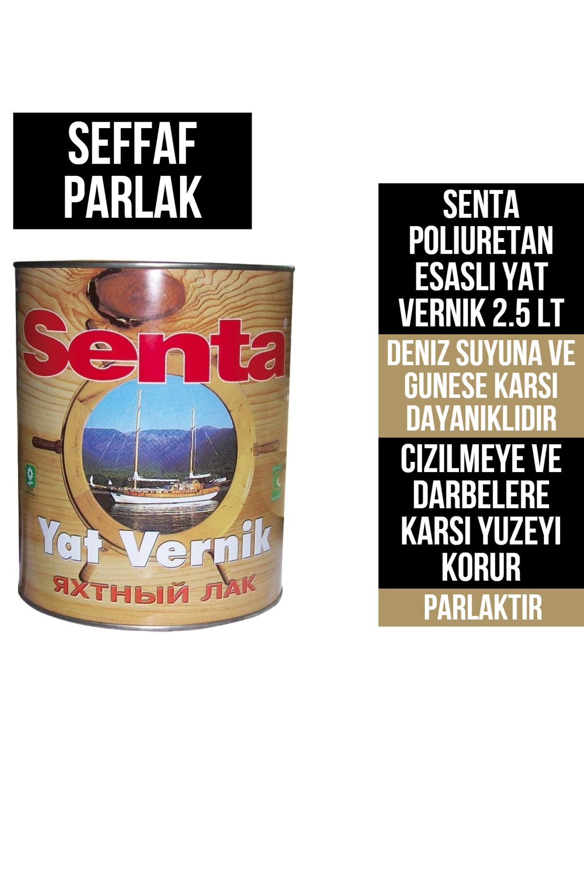 Premıum Yat Vernik 2.5 Lt