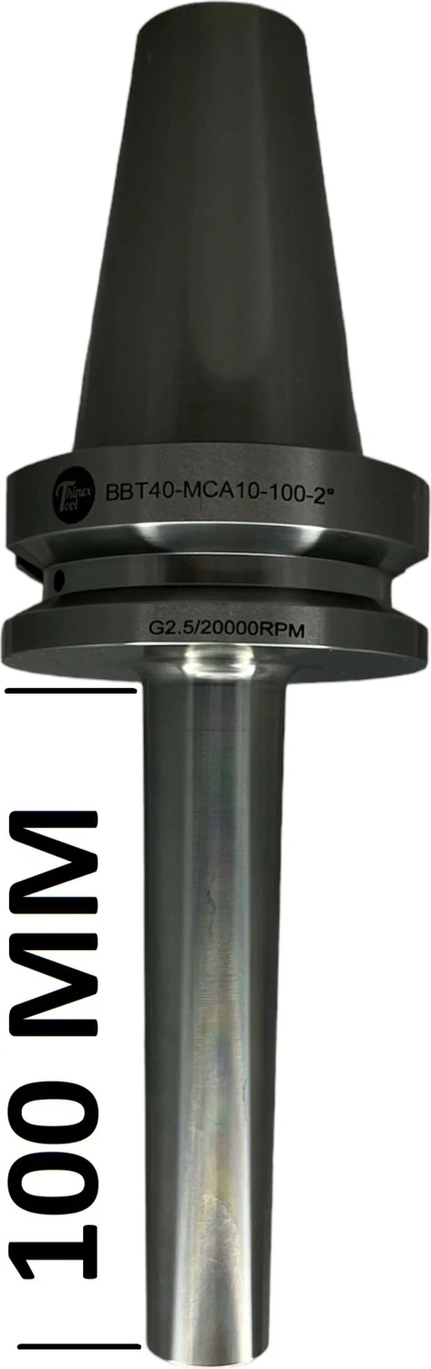 BBT40 MCA10 - 100 Boy Vidalı Tutucu M10X100 Boy Vidalı Tutucu 20.000 Devir Balans Alınmıştır