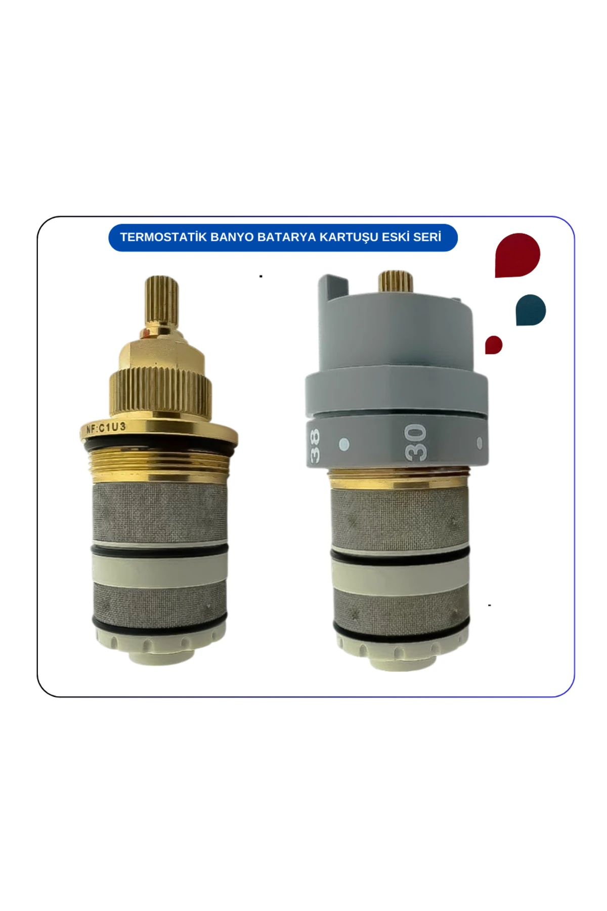 A31795YP Termostatik Kartus Kerox Te 2