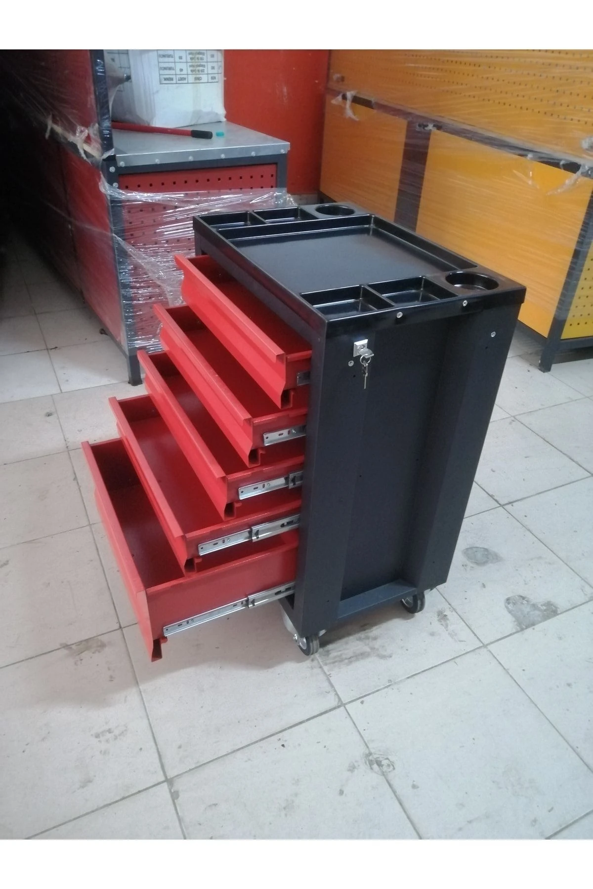 5 Çekmeceli Boş Takım Arabası