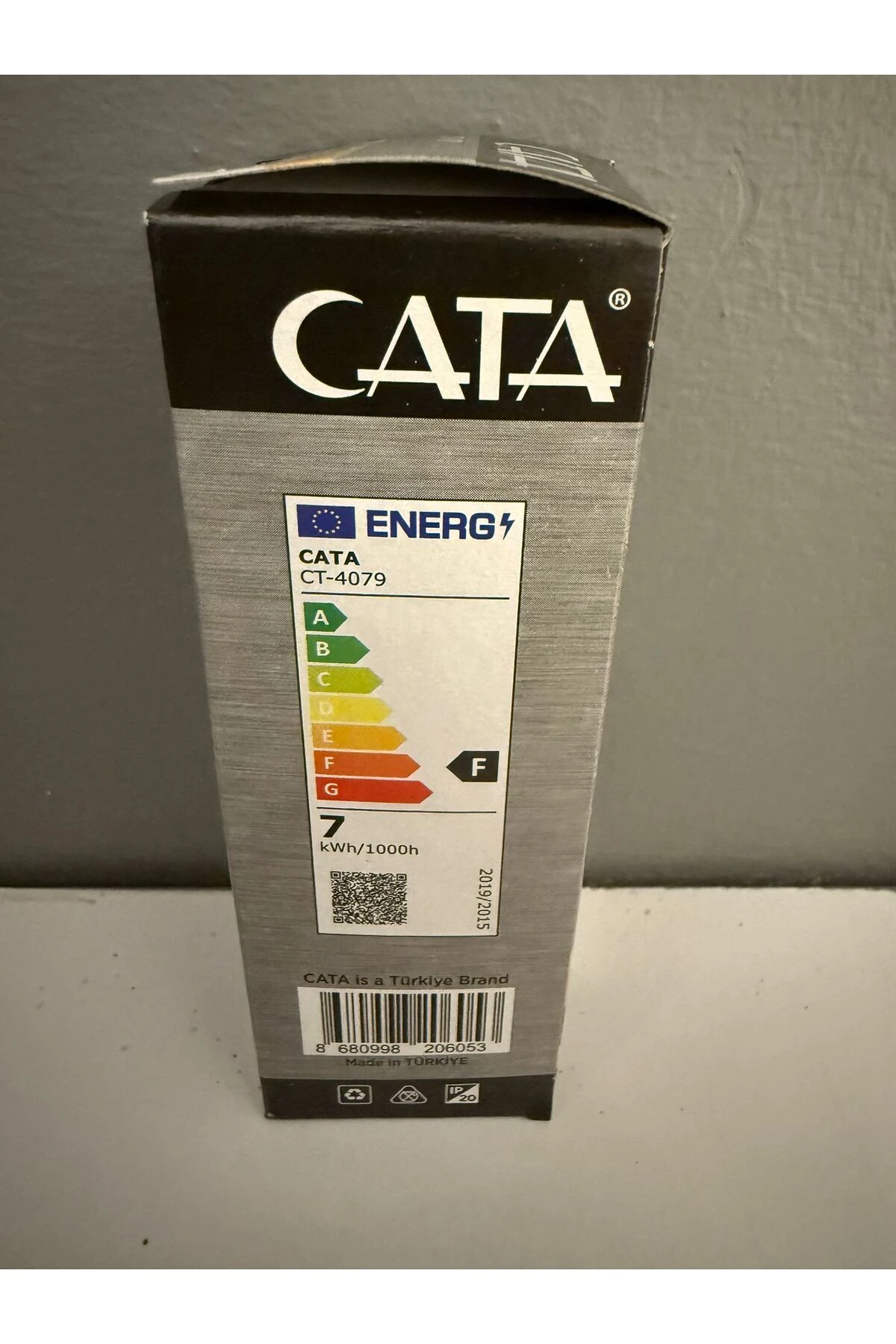 10 Adet Ct 4079 7 W Buji Led Ampul Beyaz Işık 6400k E14 Duy