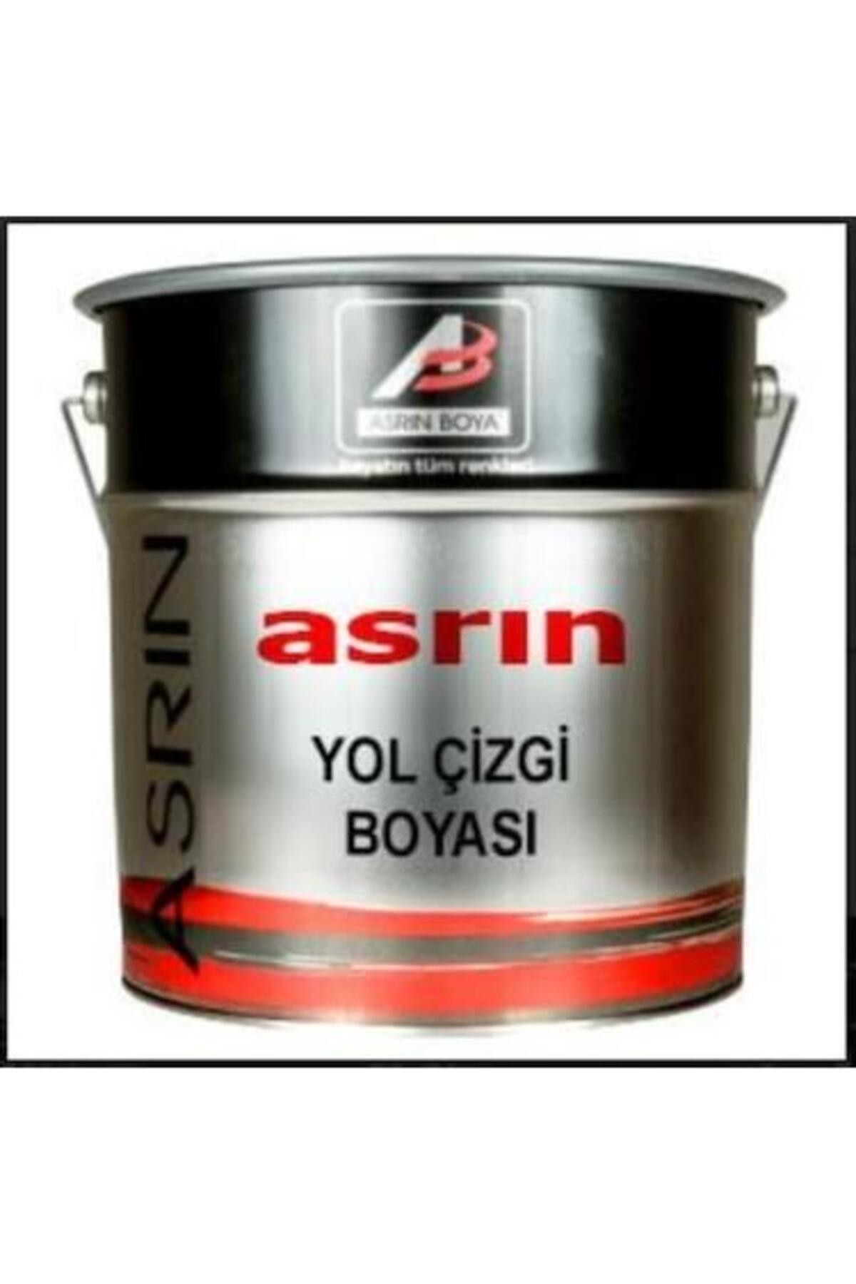 Asrın Yol Çizgi Boyası Kırmızı 18 kg