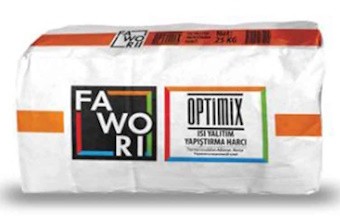 Fawori Optimix Isı Yalıtım Yapıştırma Harcı Gri 25 kg