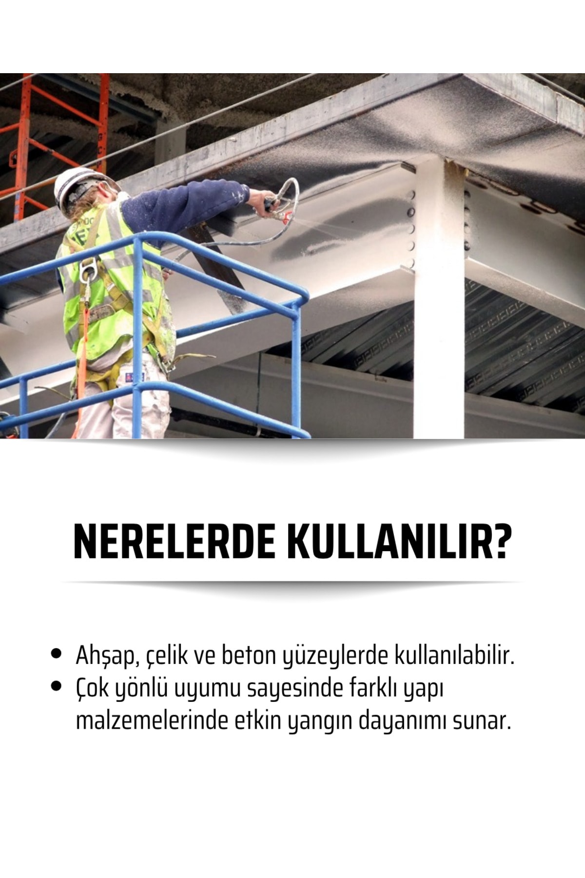 PROANTIFIRE Plus 815 Yangın Geciktirici Boya – Ahşap, Beton, Çelik İçin Alevle Şişen Kaplama