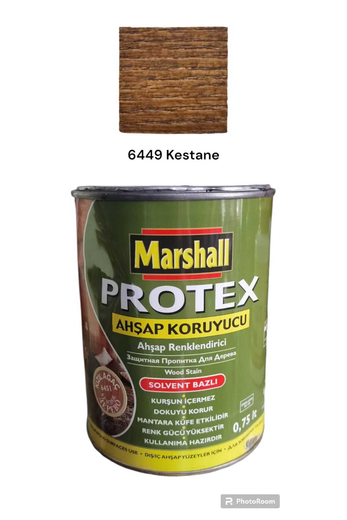 0,75 lt Protex Ahşap Koruyucu (Verniksiz - Mat Görünüm Sağlar)