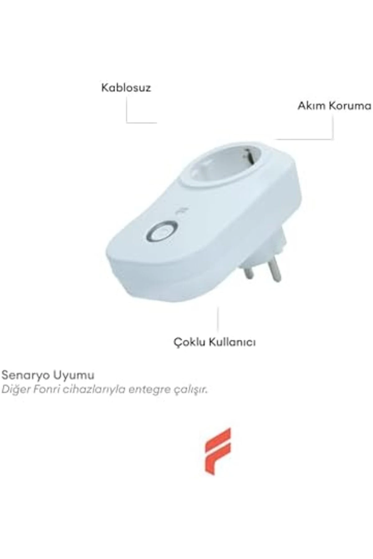 snShop Akım Korumalı Priz 3'lü Set (16 AMPER), Wifi, Uzaktan Kontrol, Enerji Tüketim Takibi 467