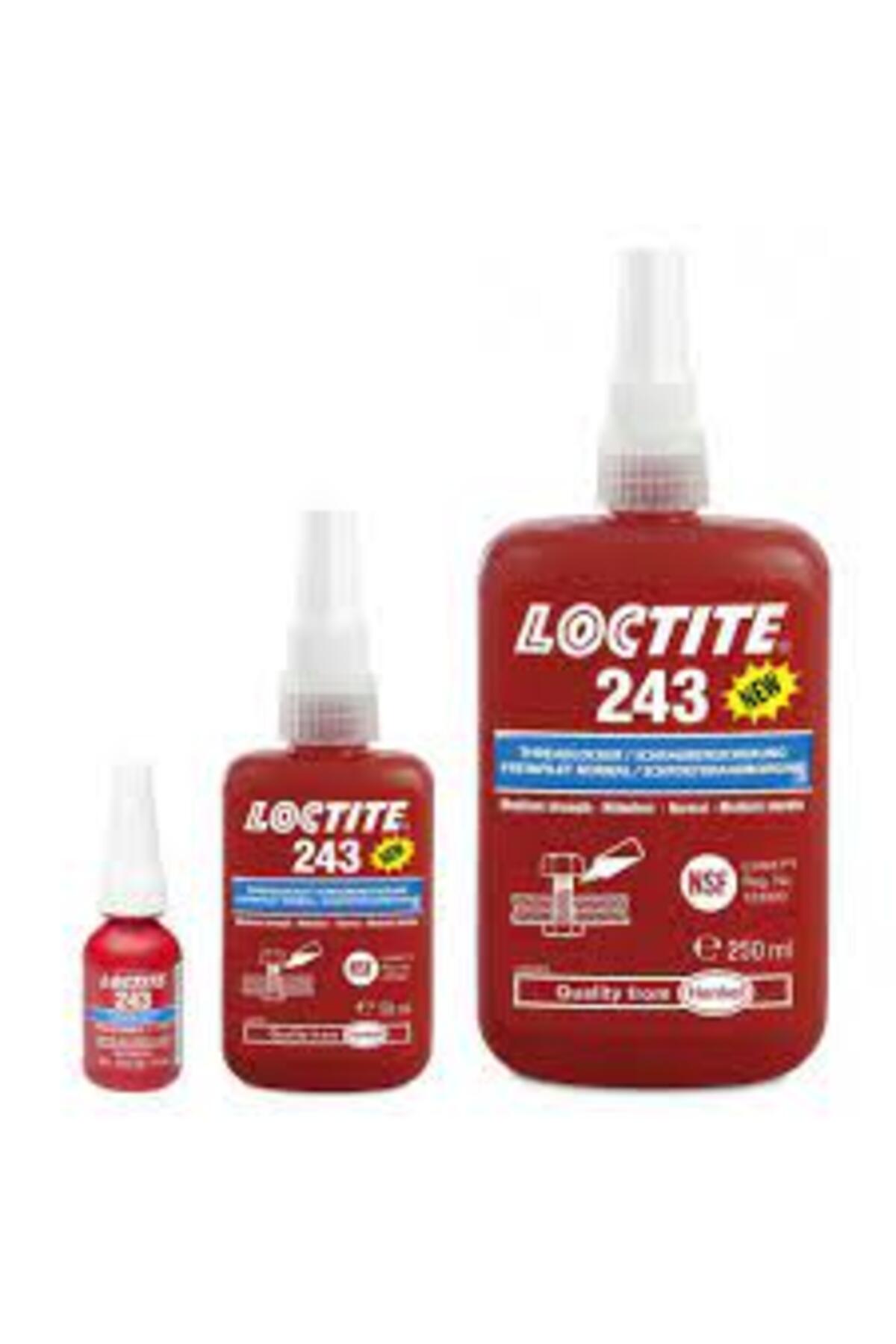 Loctite 243 Cıvata Sökülebilir 50ml (ORTA KUVVET)