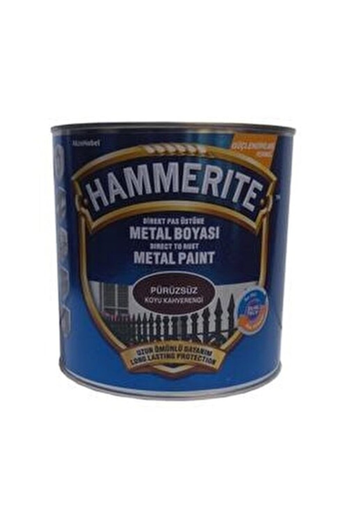 Hammerite Metal Boyası Düz K.kahverengi 2,5 Lt