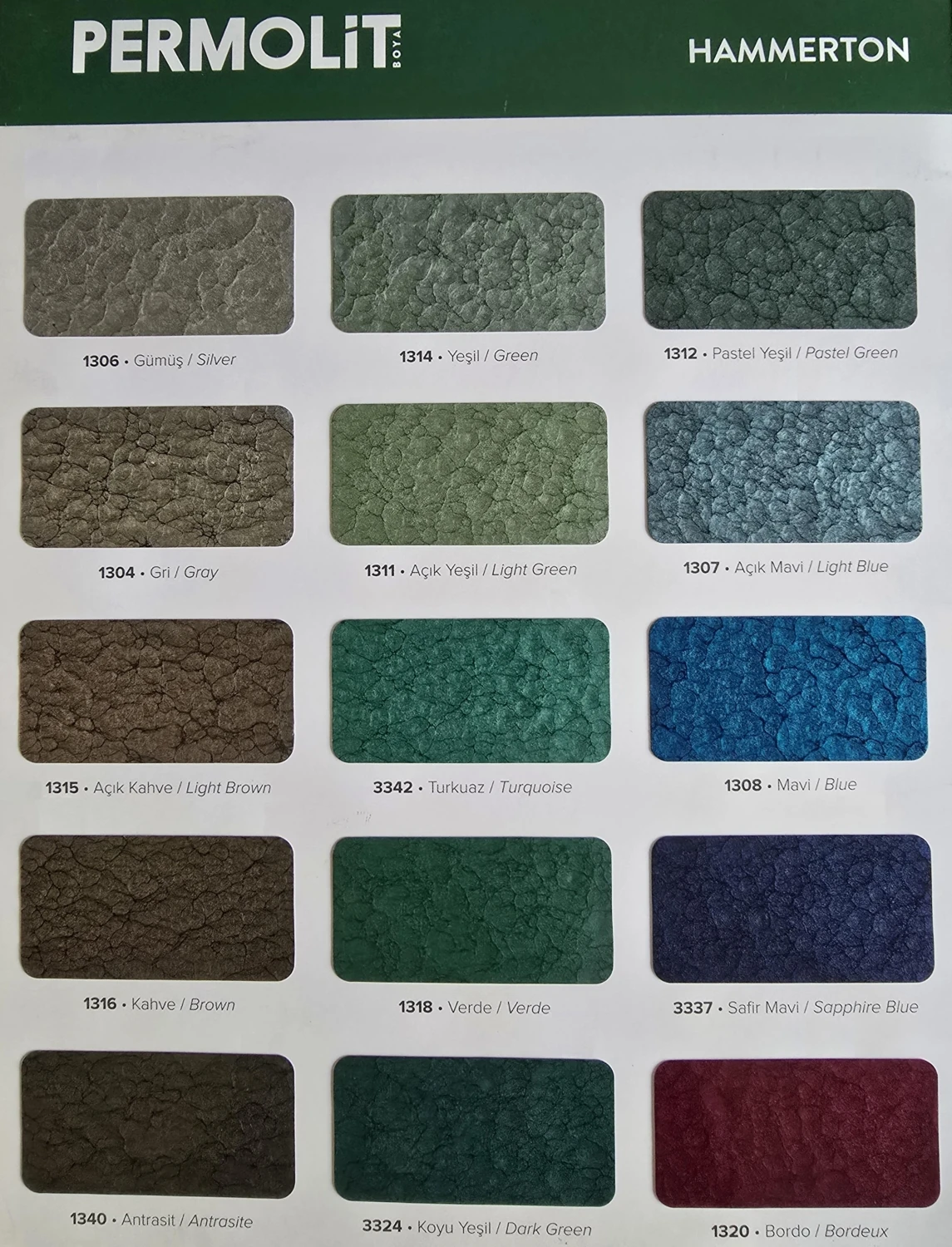 Hammerton Dekoratif Metal Boyası Altın 0.65 Lt.