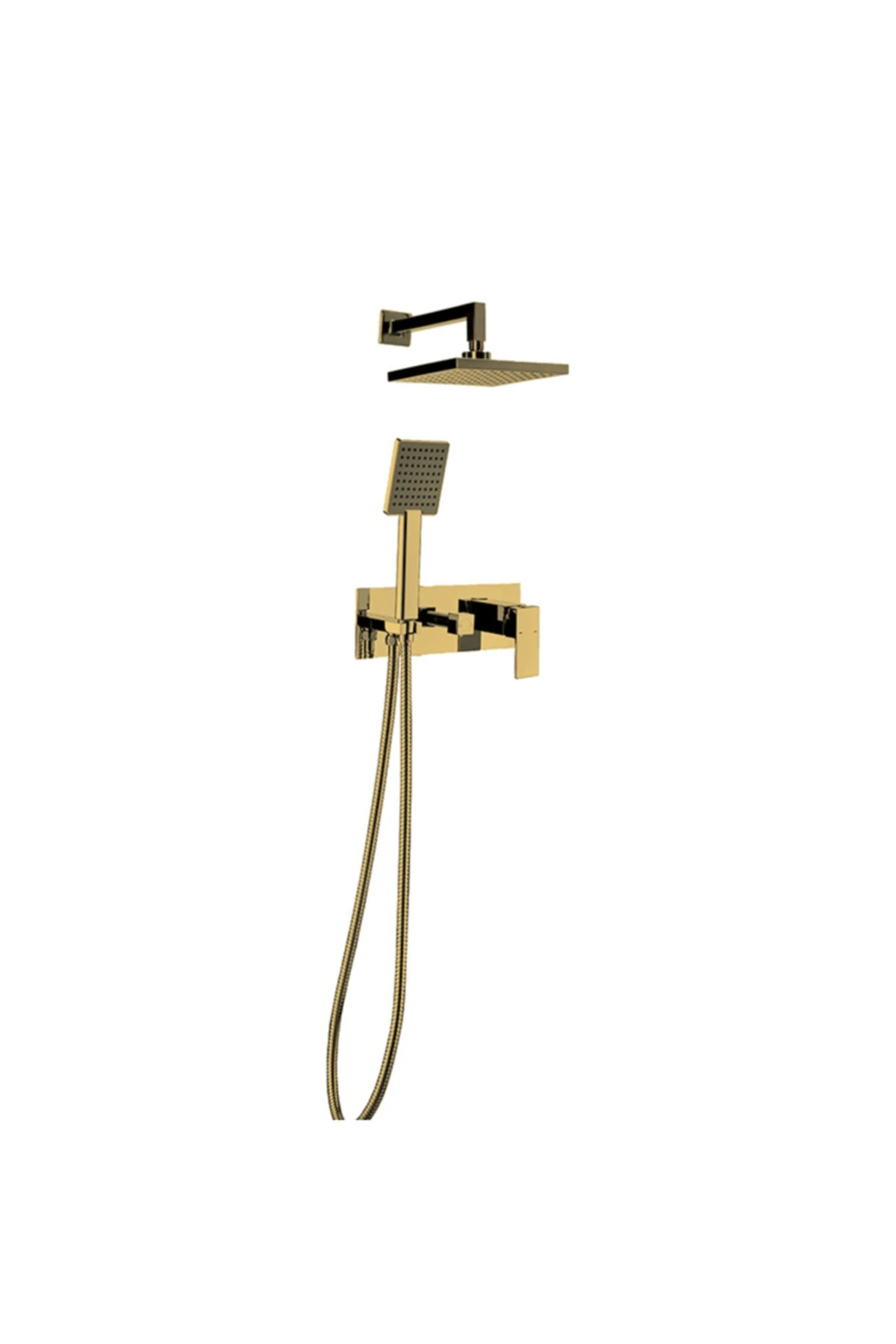 Aqua Ankastre Banyo Batarya Seti Altın 851141g