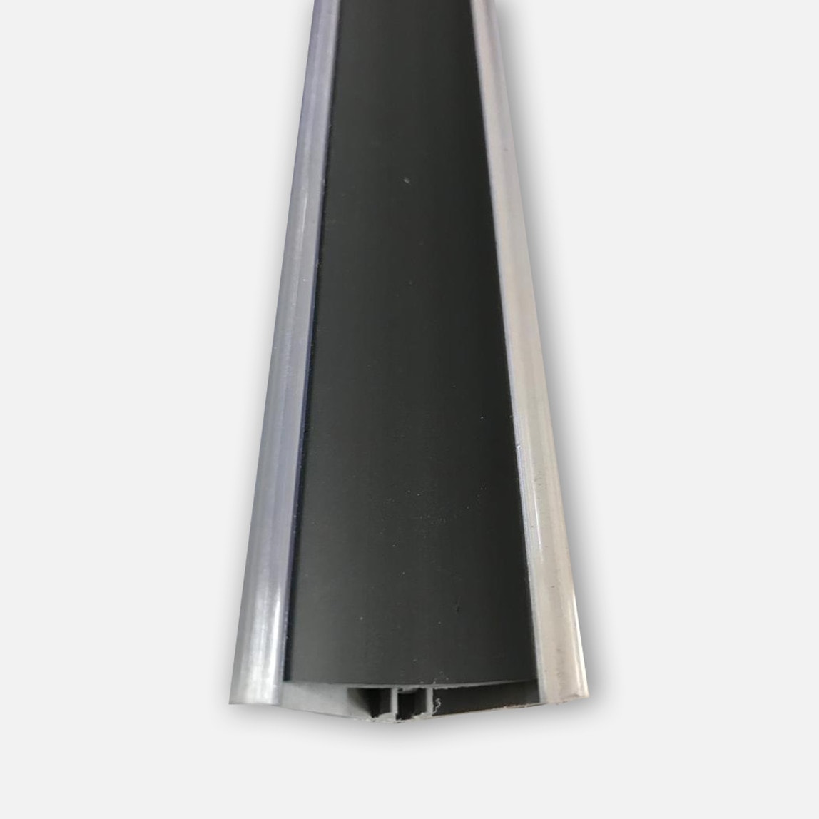 Iç Bükey Pvc Tezgah Süpürgeliği Siyah 60 cm