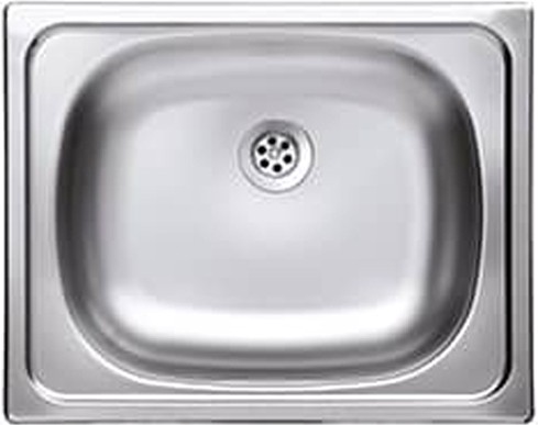 N-205 40 x 50 Tek Gözlü Ankastre Mutfak Evyesi Sağ